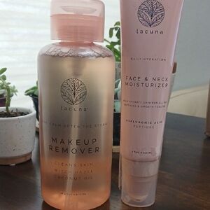 Lacuna Makeup Remover and Moisturizer Set